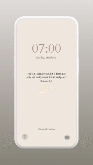 Romans 8:6 wallpaper