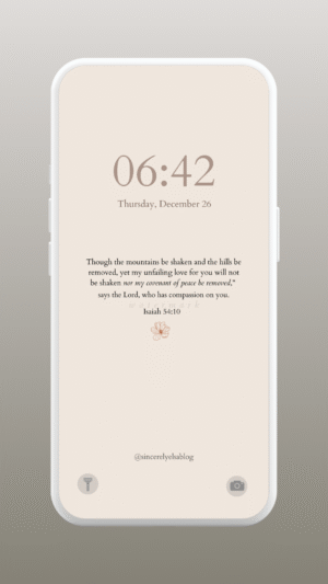 Isaiah 54:10 wallpaper