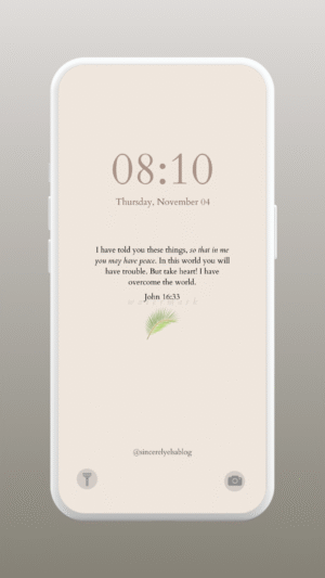 John 16:33 wallpaper