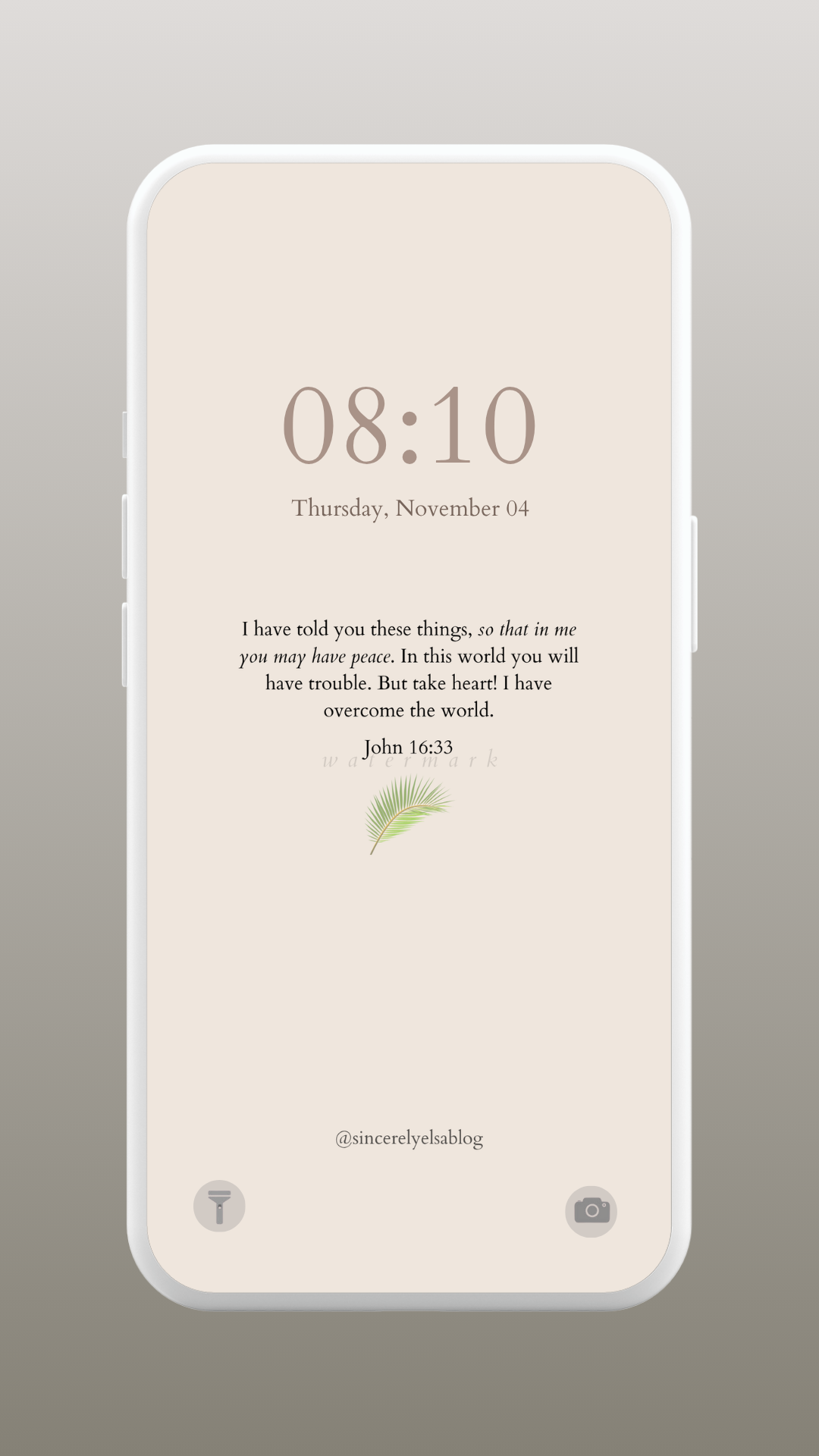 John 16:33 wallpaper