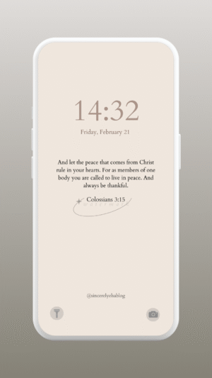 Colossians 3:15 wallpaper