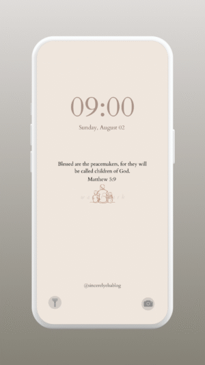 Matthew 5:9 wallpaper