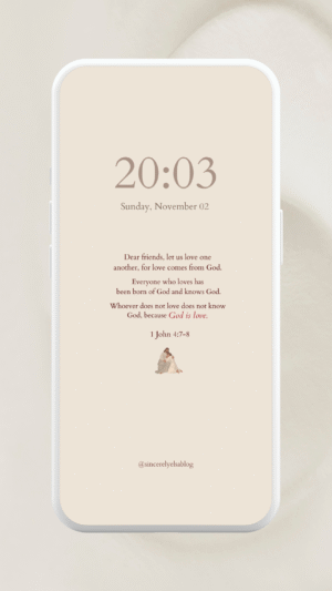 1 John 4:7-8 wallpaper