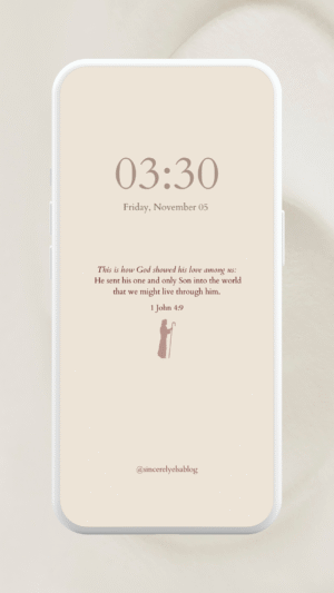 1 John 4:9 wallpaper