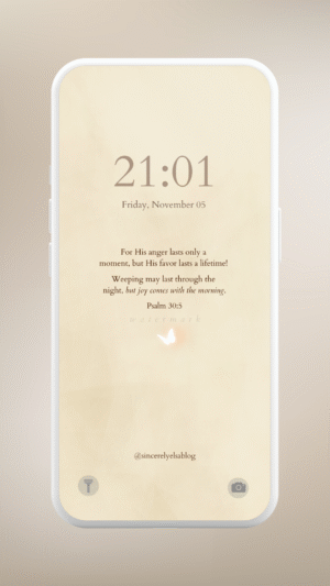 Psalm 30:5 wallpaper